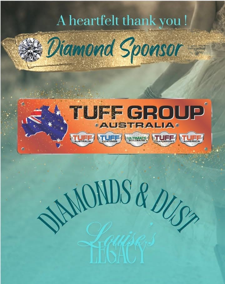 Tickets for Louise’s Legacy “Diamonds & Dust” fundraising event GO ON SALE SUNDAY 28th June at 5pm !